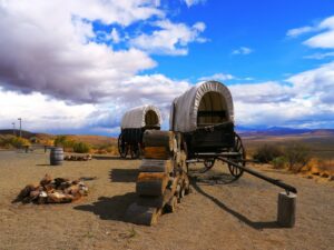 Oregon Trail wagons