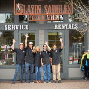 Blazin Saddles bike shop in Sisters