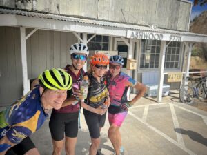 Women at the Ashwood post office.