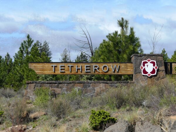 Tetherow Resort Sign