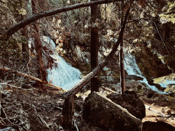 Falls along Paulina Creek.