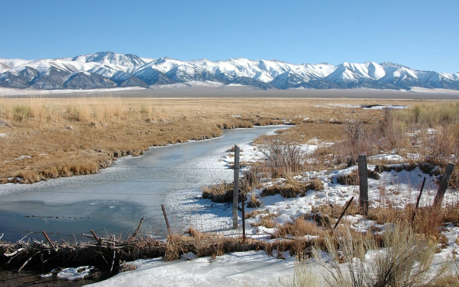 Gravel cycling route, Austin Nevada