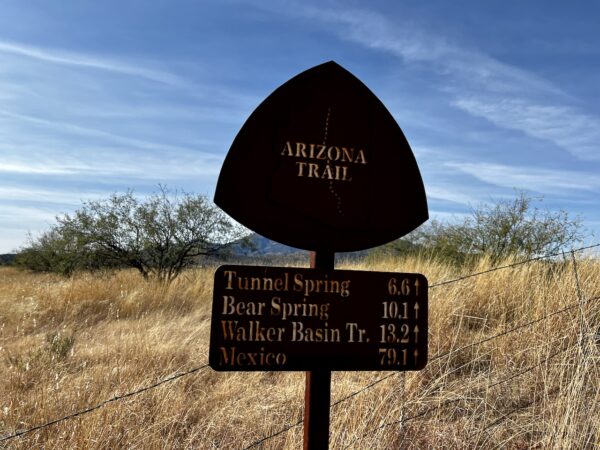 Kentucky Camp - Arizona Trail Sign