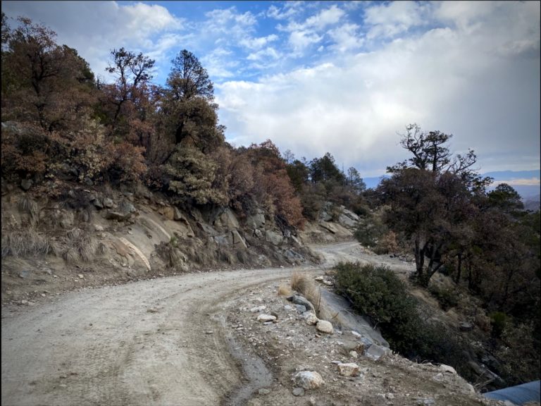 Mt Lemmon Control Road