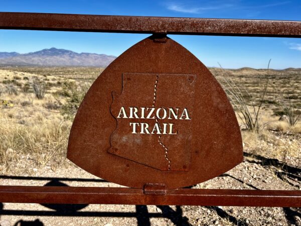 Arizona Trail metal sign