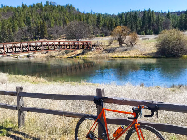 Hat Creek wooden bridge