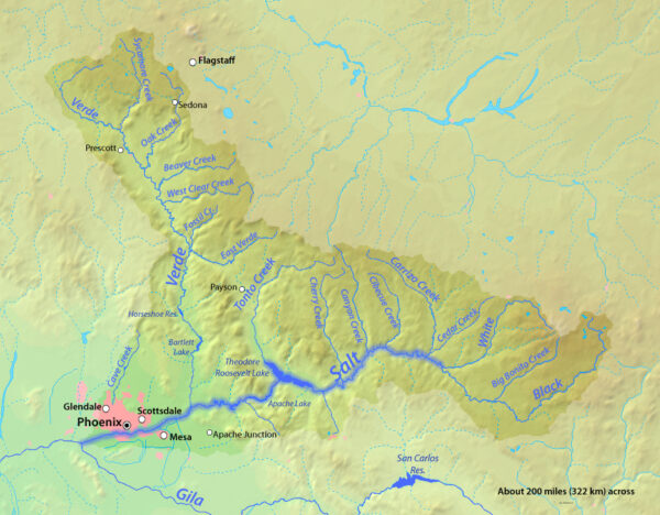 Salt River Valley Map