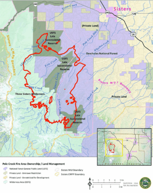 Pole Creek Fire