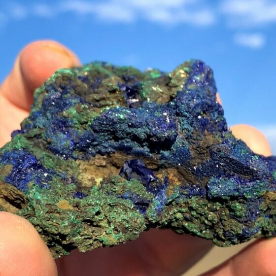 Blue Azurite Green Malachite