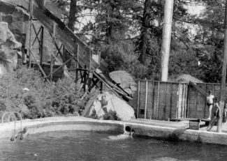 Kirtsis Swim Tank, Old Bend Pool, Pioneer Park, via The Historical Marker Database