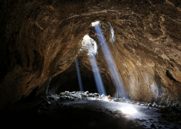 Skylight Cave. Image by Jamie Hale/The Oregonian via OregonLive.com.