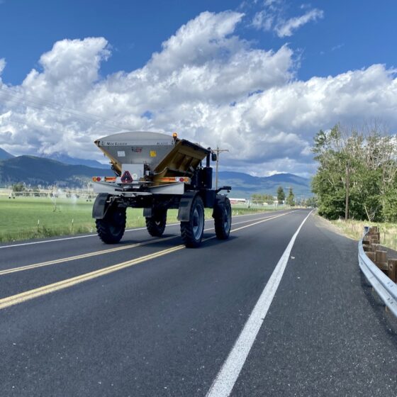 Big farm equipment.