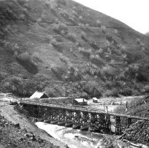Rail Trestle Copperfield Oregon Northwest Rail Company