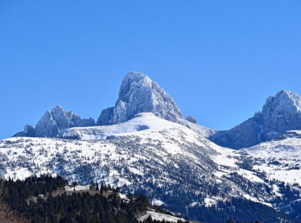 Teton Peaks and Table Mountain. Photo credit: Anna Kirkpatrick