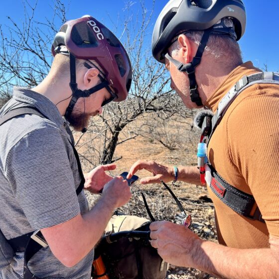 Kevin talking navigtion.