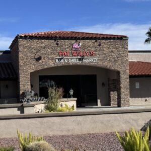 Fat Willy's restaurant at Voyager RV park