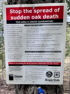 Sudden Oak Disease