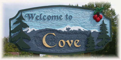 Cove, Oregon. Grande Ronde Valley. Union County