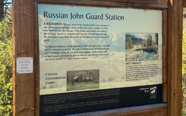 Kiosk for Russian John Guard Station