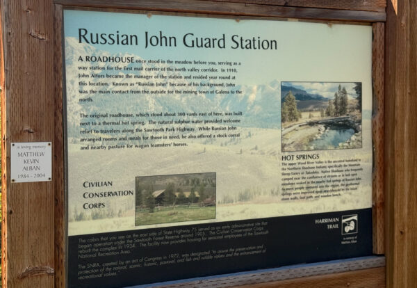 Kiosk for Russian John Guard Station