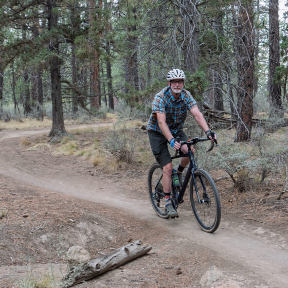 David Dietz on Singletrack