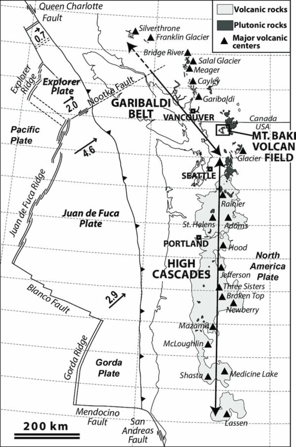 Cascade Volcanic Arc