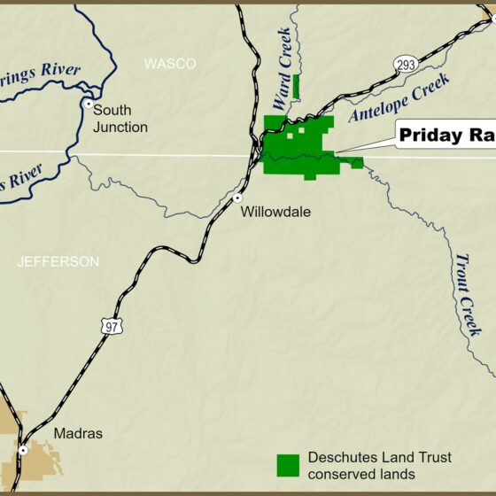 Priday Ranch Map
