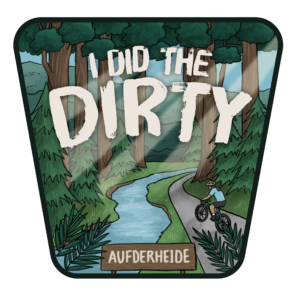 Dirty Aufderheide Sticker